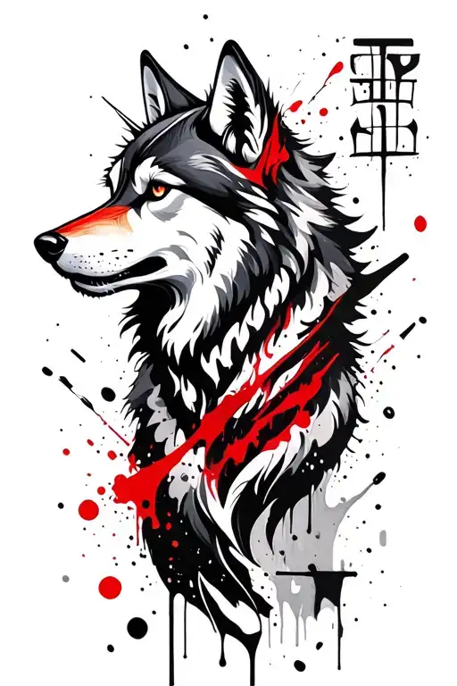 Wolf Slavic Runes