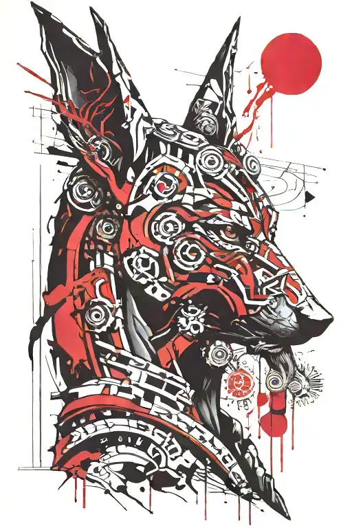 Anubis Egipcias God And Jonsu Moonknight