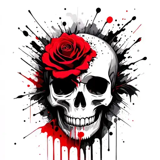 Rose Skull
