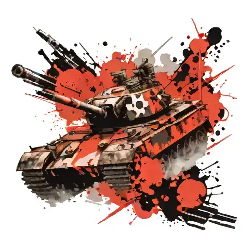 Russian Tank Firing