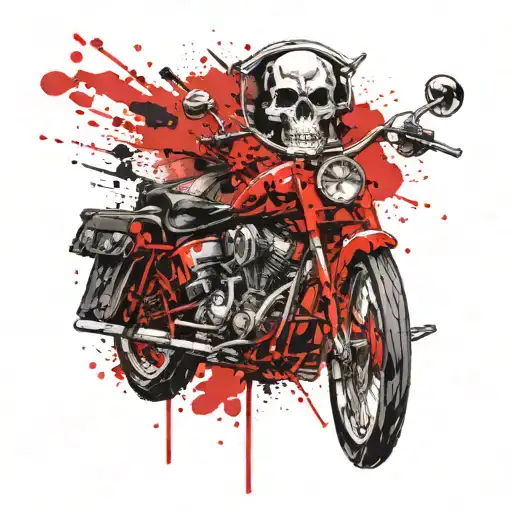 Chopper And Skull Wearing
