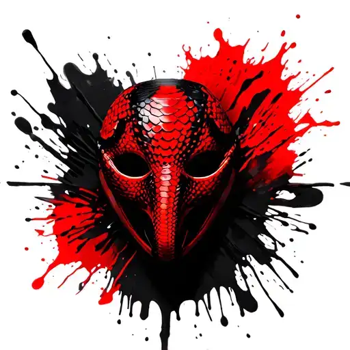 Only Mask With Snake