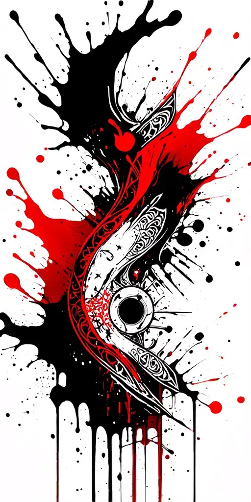 Neo Celtic Pattern With Elements