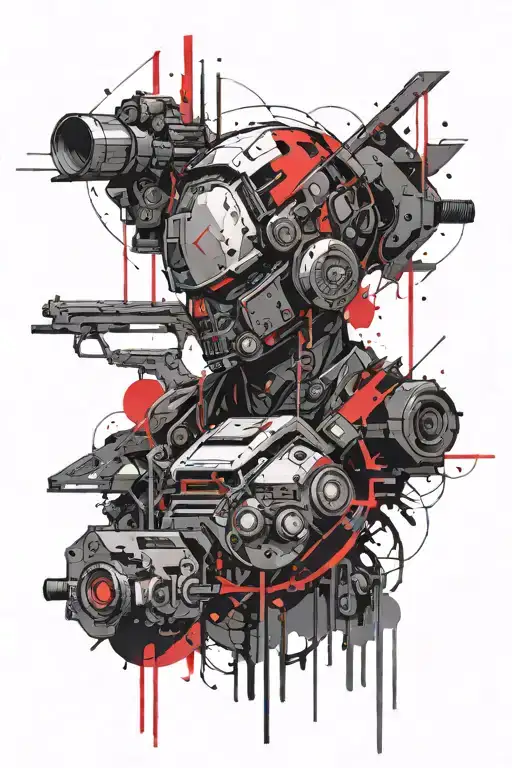 Cyberwar Hacker Cyber Punk