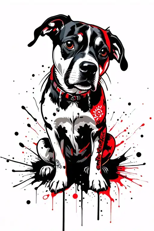 Dog Wearing A Philadelphia