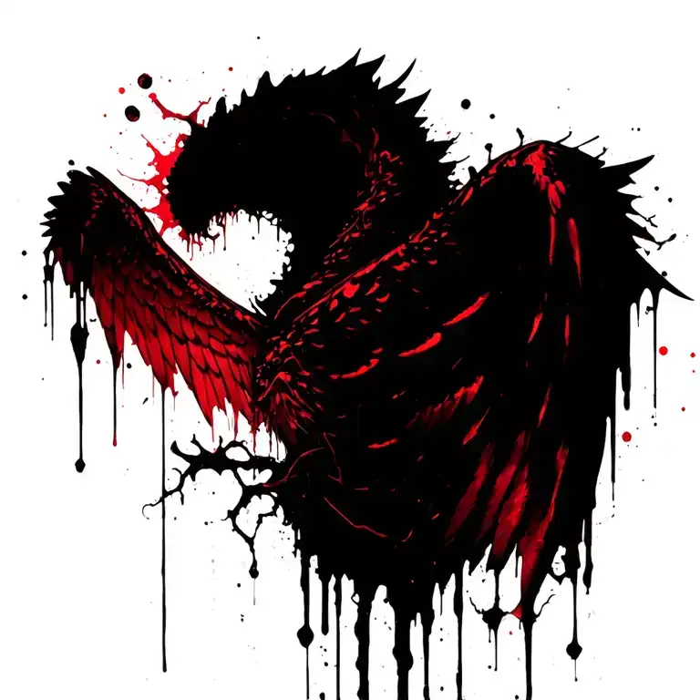 Creepy Vines Wrapped Wings