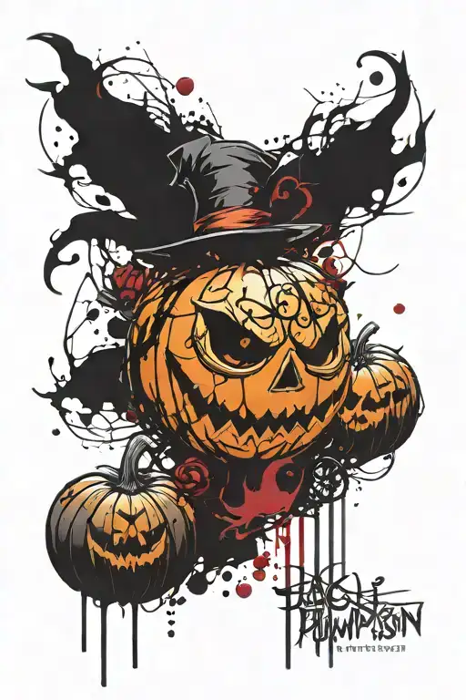 Jack The Pumpkin Lord With Themis In Black