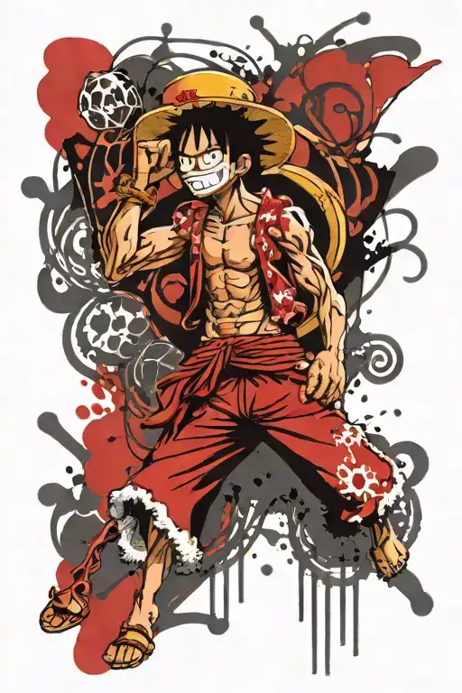 One Piece Luffy Gear 5