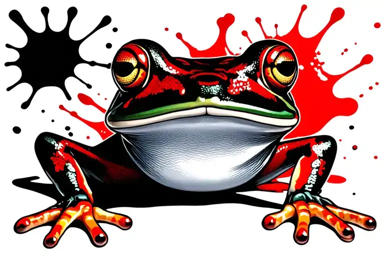 Cartoon Like Frog
