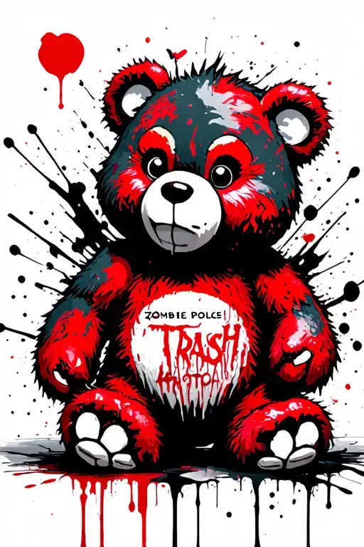 Zombie Care Bear