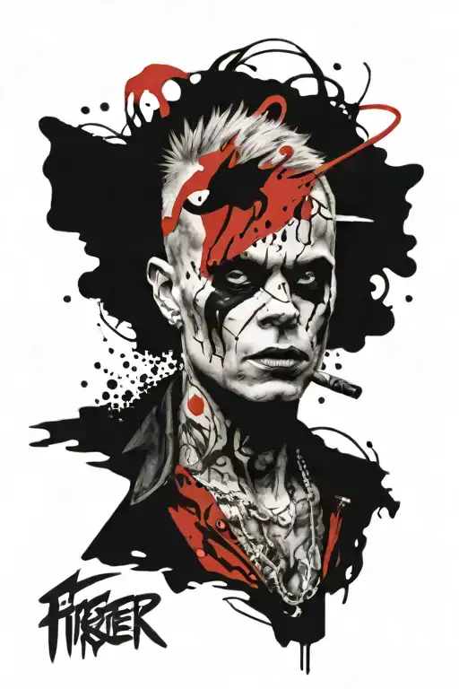 Firestarter Keith Flint Hairing Inspired