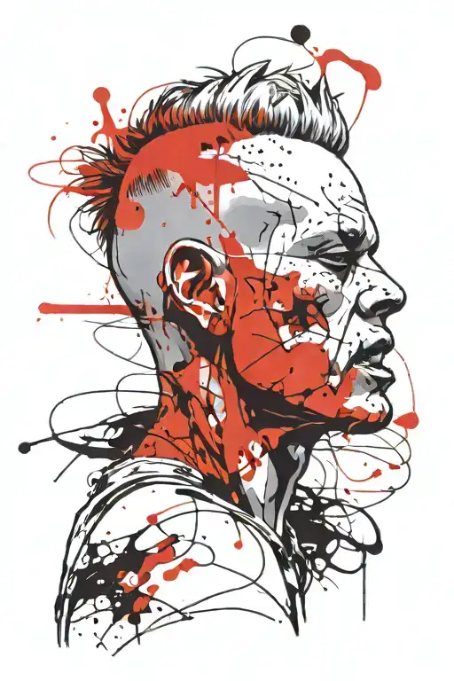 Firestarter Keith Flint Hairing Inspired