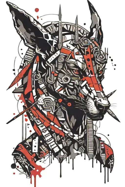 Anubis Holding Wand