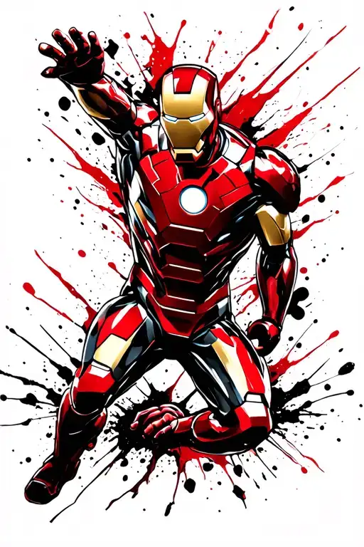 Iron Man Falling