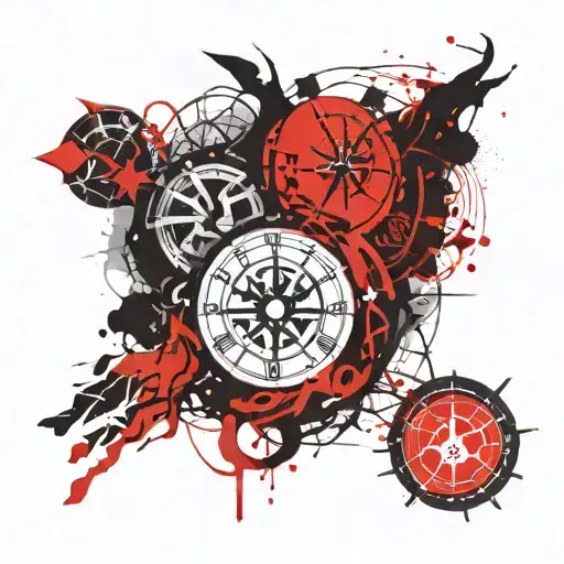 Zodiac Symbol Incorporating Elements