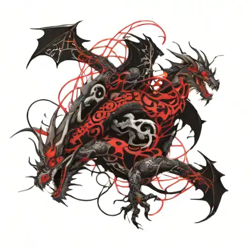 Dragons Intertwined