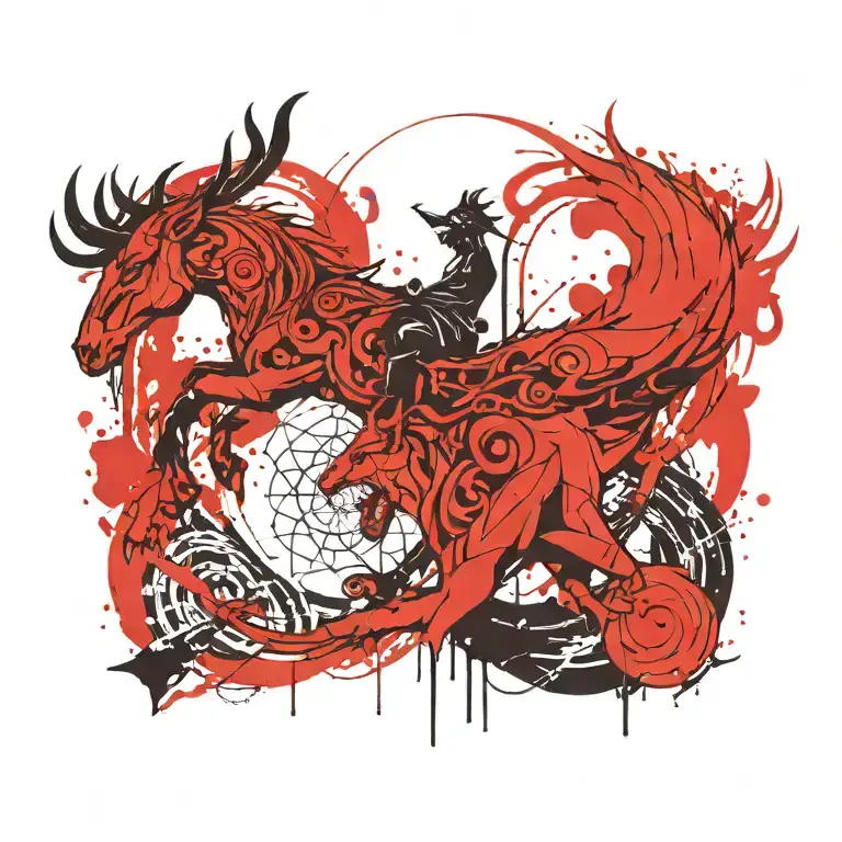 Tattoo Symbolizing Fate Norse Mythology