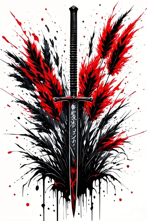 Katana In Ground Stream Pampas Grass