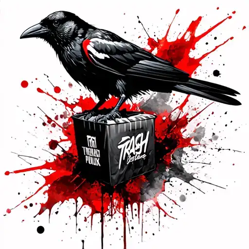 Plauge Docotor With Crow Holding