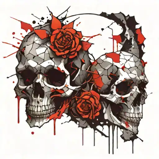 Shattered Skull Surrounded My Mountain