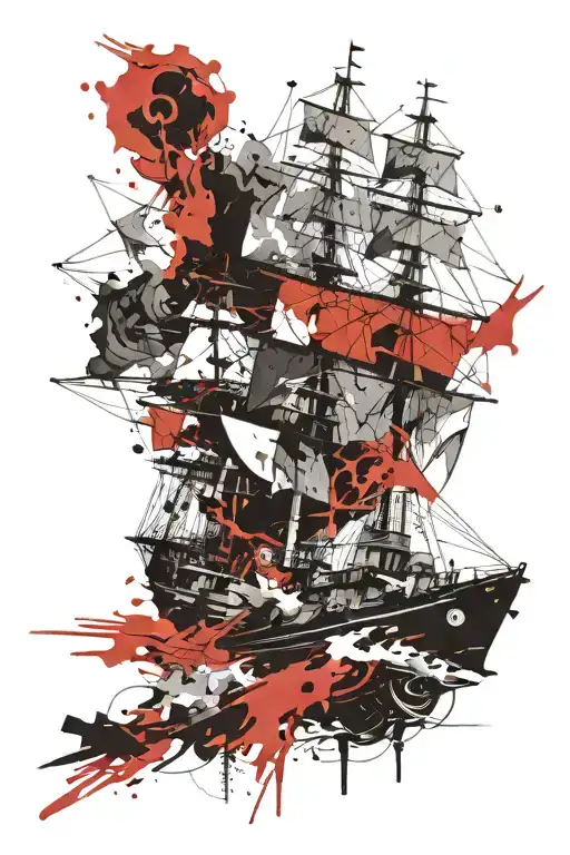 Brig Ship Blasting