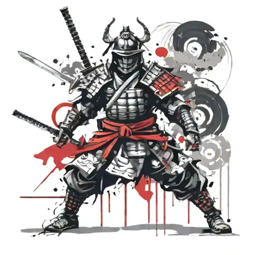 Samurai Warrior Standing