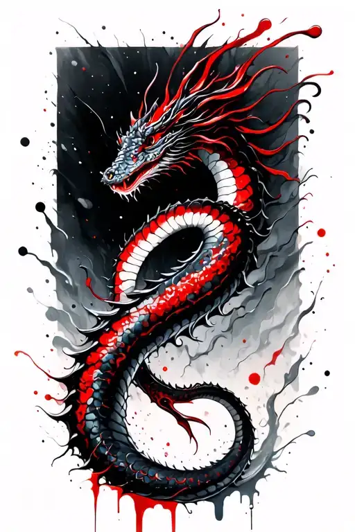 Sea Serpent Intertwining