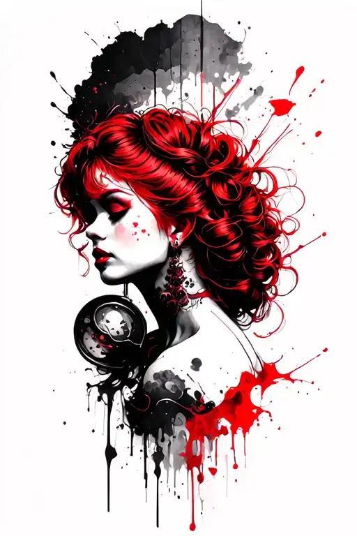 Red Hair Older Woman Protection Strength Wisdom