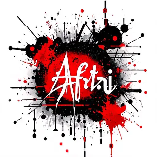 Morse Code Tatto With Name Afri
