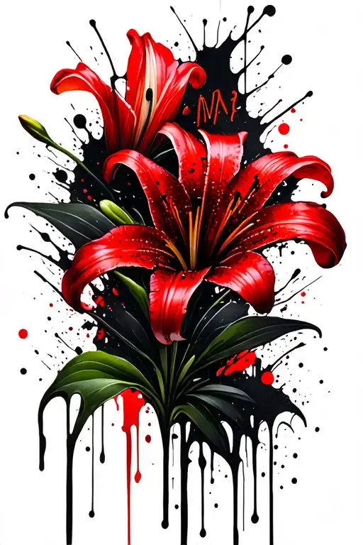 Lily Flower Blooming