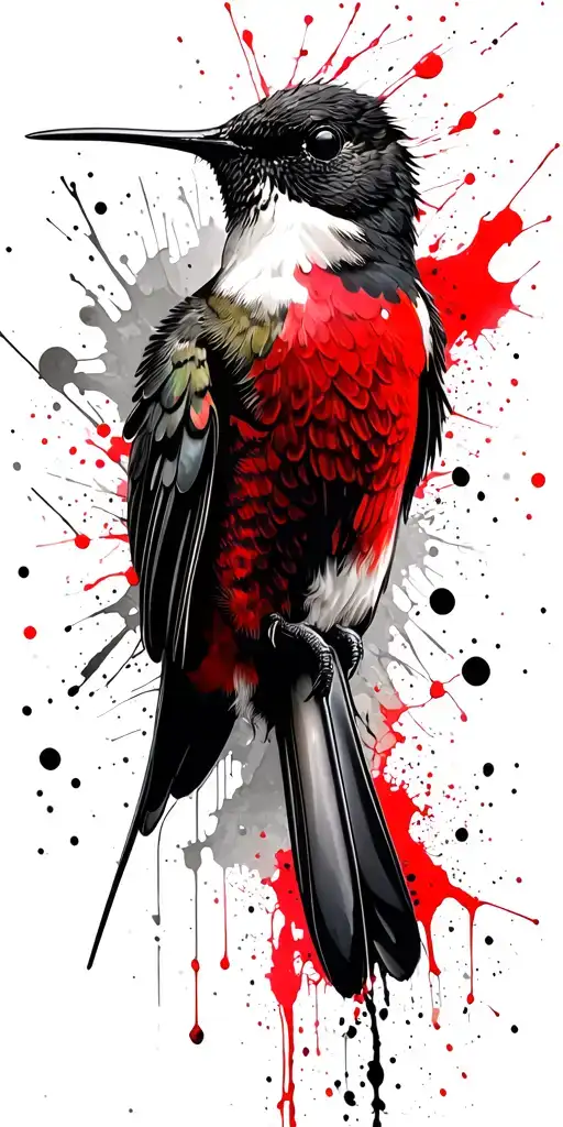 Humming Bird Perched