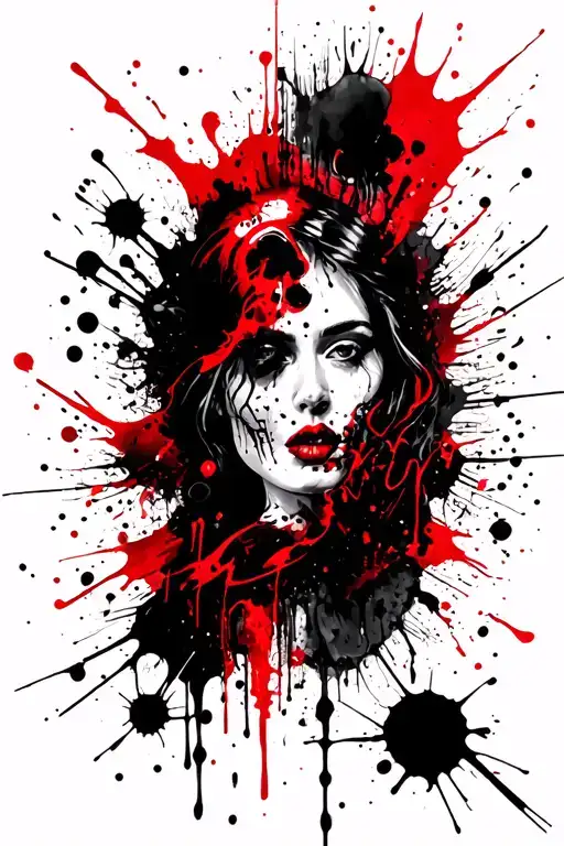 Blackout Tattoo Depicting