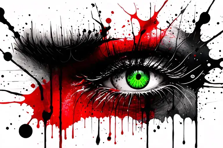 Blood Green Eyes