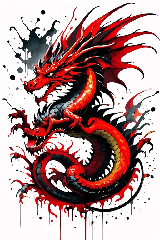 Flying Dragon Wrapped