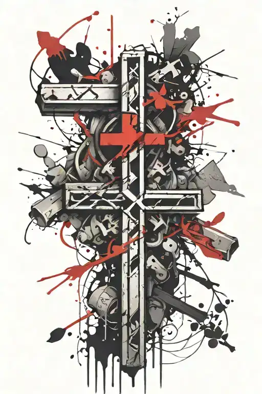 Cross On Biceps