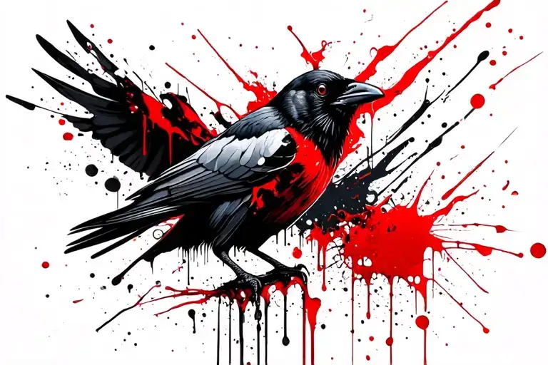 Bloody Black Crow