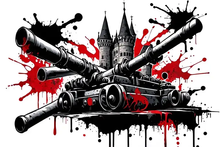 Castle With 2 Cannons