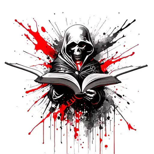 A Book Of Life Read By The Grim Reaper