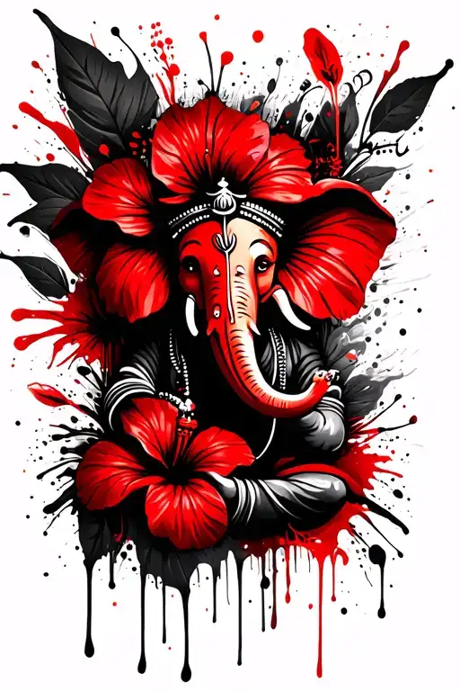 Ganpati Hibiscous Kailash