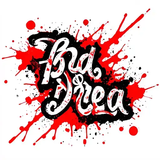 Lettering Bd & Drea