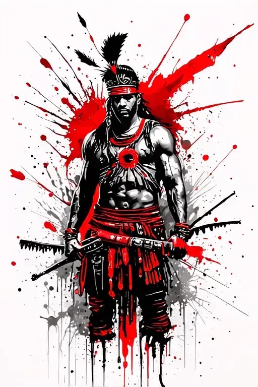 Taino Warrior Soldier