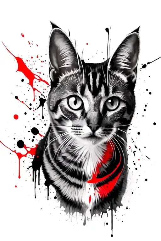 Male Blue Russian Cat Memorial