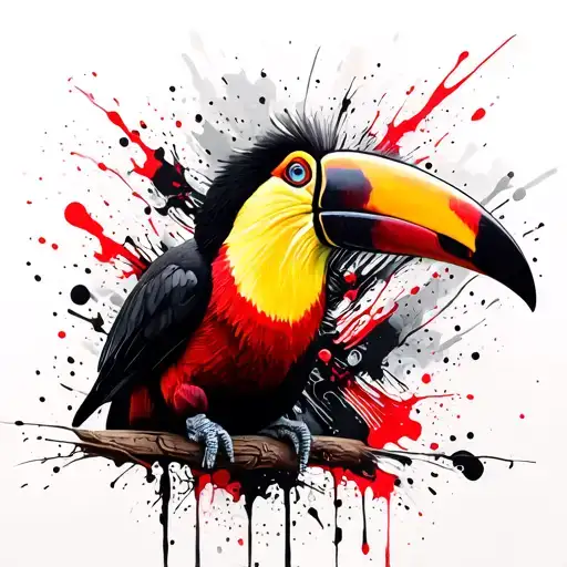 Toucan Looking Sideways