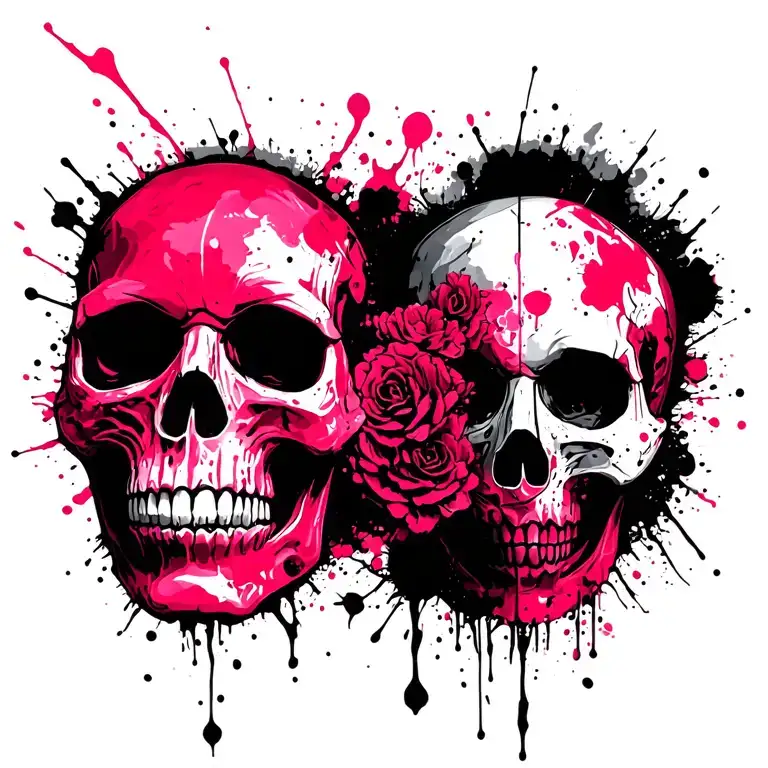 Pink Skull