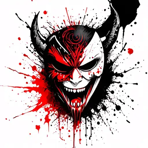 Evil Vs Good Opra Mask