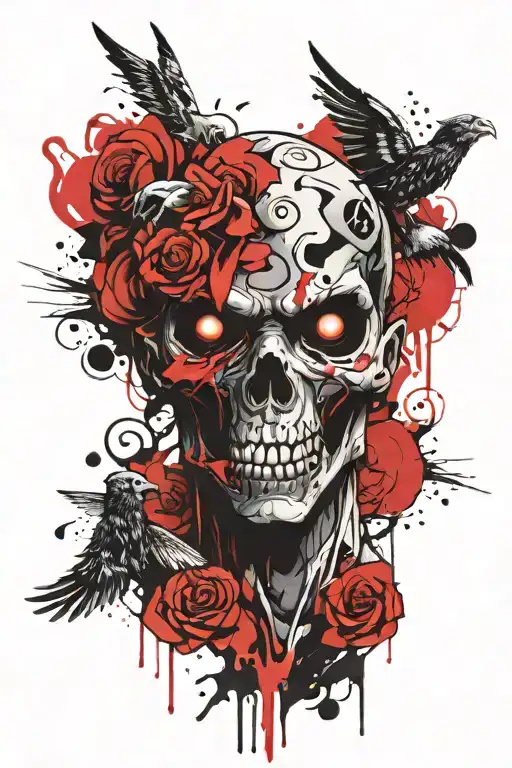 Pokemon Psykokwak Zombie Artisan Themed Sleeve