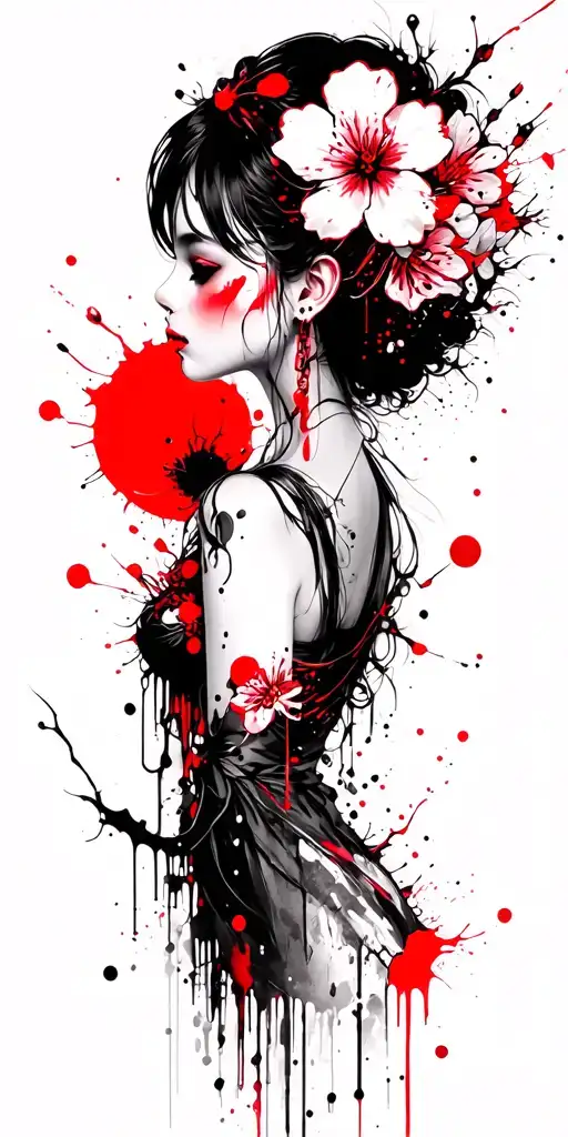 Modern Japanese Girl Sakura