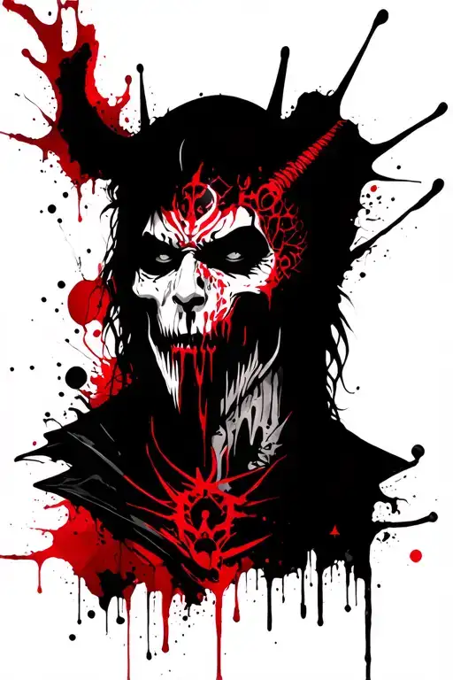 Diablo Character Surrounded