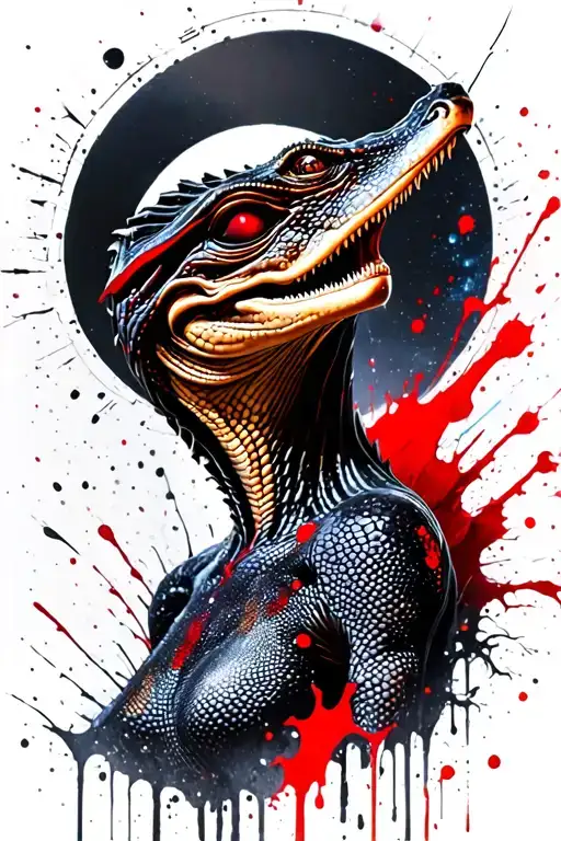 A Reptilian Alien Is Revealing Secrets About The Cosmos