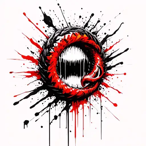 Ouroboros Devouring Itself